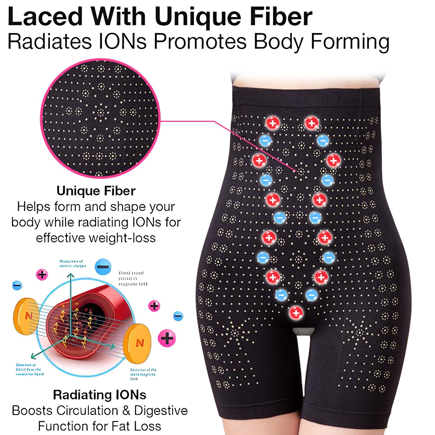[💎💎 Official Brand Store] 2025 PEARLMOON® Infrared Self-Heating Energy Shaping & Recovery Shorts